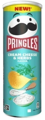Pringles Cream Cheese & Herbs 165gr