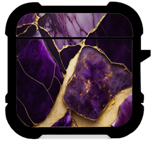 Marble Gold-Purple
