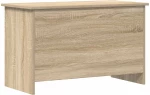 vidaXL Θήκη Αποθήκευσης Sonoma Δρυς 80 x 40 x 50 cm Επεξεργασμένο Ξύλο