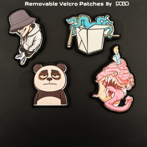 Polo Removable Velcro Patches 1