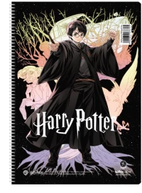 Salko Τετράδιο Σπιράλ Harry Potter V.1 B5 3 Θέματα 90φ. 80gr 4 Σχέδια