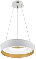 ΠΛΑΦΟΝΙΕΡΑ/ΚΡΕΜΑΣΤΟ  LED CCT 28W 3000K | 4000K | 6000K ΛΕΥΚΟ-ΞΥΛΟ (3336)
