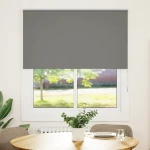 Roller Blind Blackout γκρί 140x150 cm Πλάτος υφάσματος 136,6cm |4011136