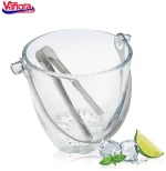 Vanora VN-JN-800ML Παγοδοχείο Γυάλινο με Λαβίδα 800 ML