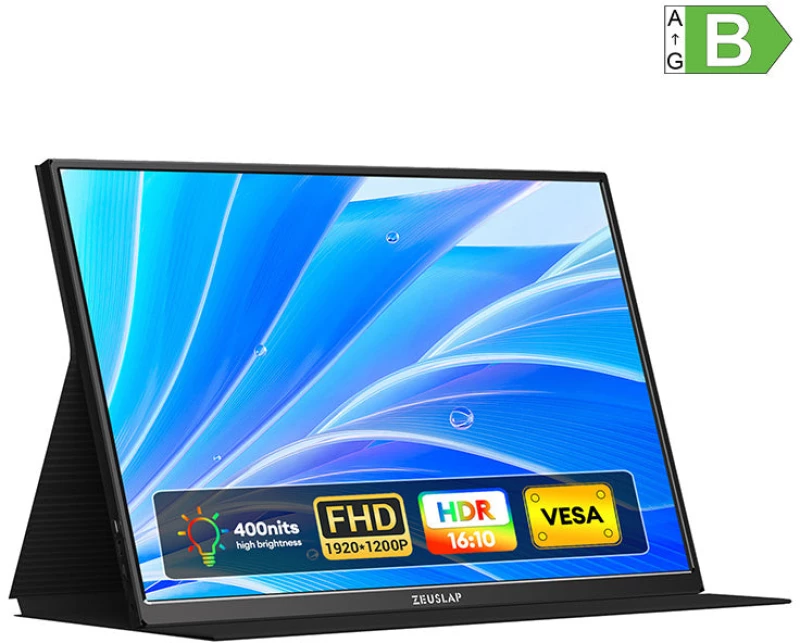 ZEUSLAP P16 16" 120Hz Gaming Portable Monitor