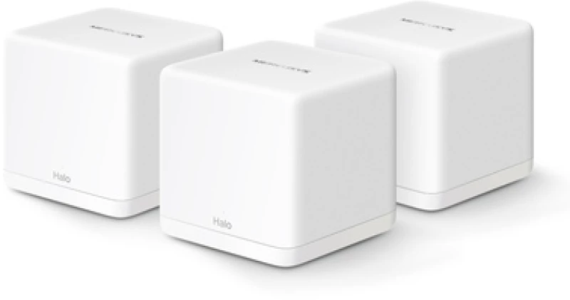 MERCUSYS Mesh WiFi 6 System Halo H60X, 1500Mbps Dual Band, 3τμχ, V.1.0