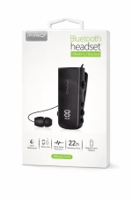 Firo Ανασυρόμενο Ακουστικό Bluetooth - Μαύρο