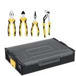 DELI HOUSEHOLD TOOL SET 4PCS BLACK