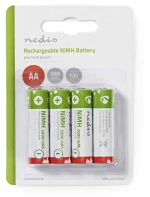 Nedis 233-0143 Επαναφορτιζόμενες Μπαταρίες AA Ni-MH 2000mAh 1.2V 4τμχ