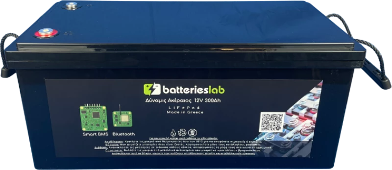 Lifepo4 Μπαταρία Λιθίου 12V- 300A