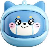 BLACKVIEW KIDS EARBUDS BT6.0 CAT DESIGN ROTATING CHARGING CASE WITH EMOJIS BLUE