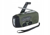 Fosco Outdoormen Edit emergency radio. Solar-Dynamo
