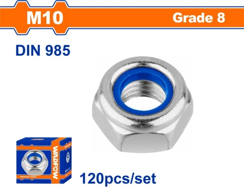 Wadfow WMV6510A Παξιμάδι Ασφαλείας 120τμχ DIN 985