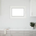 Παράθυρο Κάτω Στρώματος RISOR Λευκός 80 x 60 cm PVC και Γυαλί |42047199
