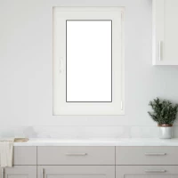 Παράθυρο Κάτω Στρώματος RISOR Λευκός 60 x 80 cm PVC και Γυαλί |42047190