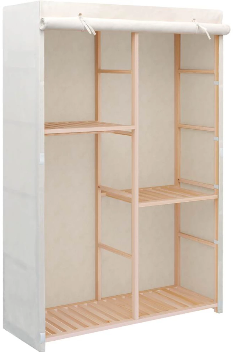 vidaXL Ντουλάπα Ρούχων με 3 Ράφια 110 x 40 x 170 εκ.