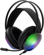 White Shark Ακουστικά με Μικρόφωνο Stereo Gaming Headset GH-2444 Peacock - Μαύρο