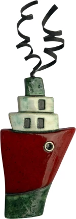 Καράβι Κρεμαστό - Κόκκινο