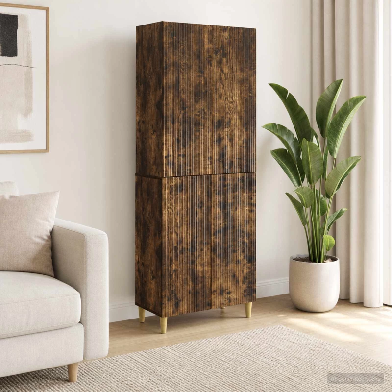 Σέτ Ντουλαπιών 2 pcs 66 x 34,5 x 90 εκ Επεξεργασμένο Ξύλο |3416543