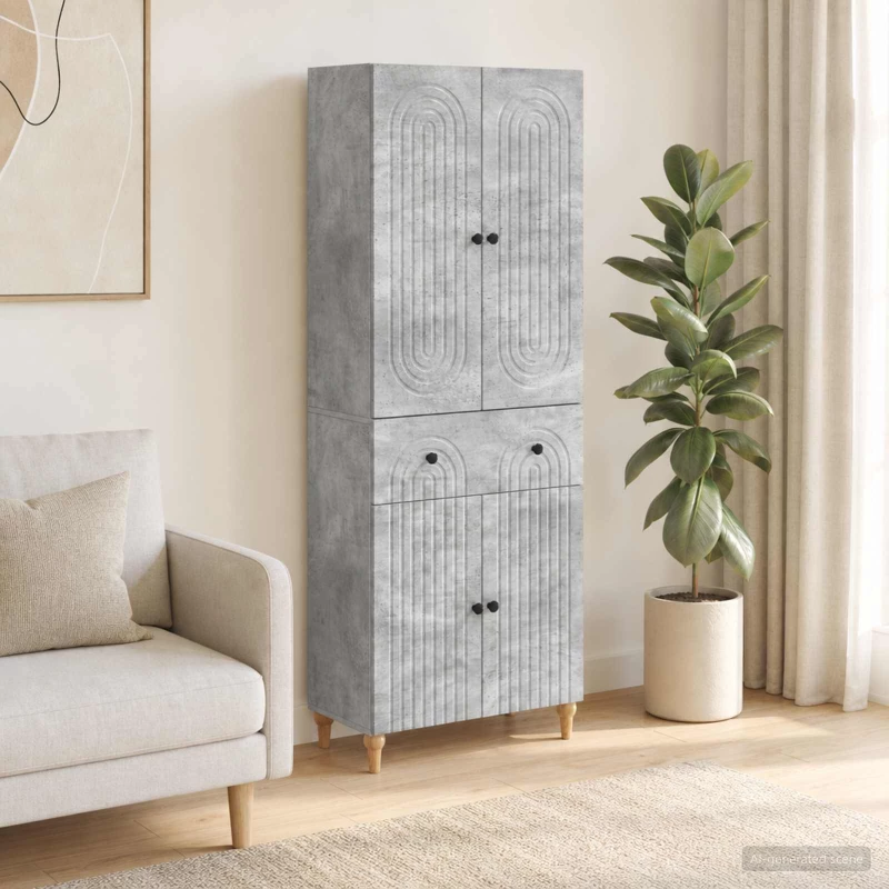 Σέτ Ντουλαπιών 2 pcs 66 x 34,5 x 90 εκ Επεξεργασμένο Ξύλο |3416487