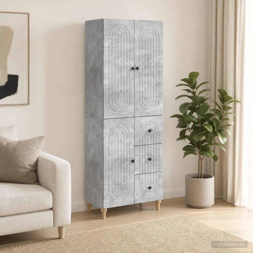 Σέτ Ντουλαπιών 2 pcs 66 x 34,5 x 90 εκ Επεξεργασμένο Ξύλο |3416478