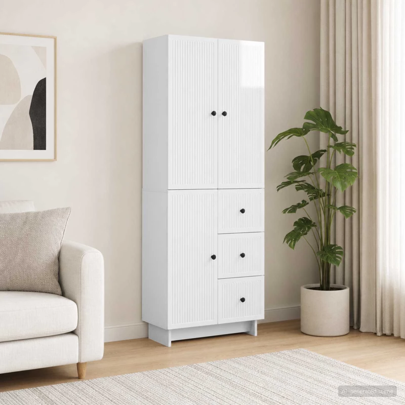 Σέτ Ντουλαπιών 2 pcs 66 x 34,5 x 90 εκ Επεξεργασμένο Ξύλο |3416398