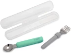 Melii – Spork On the Go (σε θήκη) – Mint/Grey