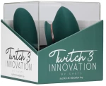Twitch 3 - Δονούμενος Διεγέρτης με Αναρρόφηση - Πράσινο