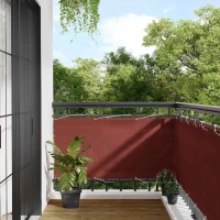 Σήτα Μπαλκονιού Τερακότα 75 x 800 εκ. 100% Πολυεστέρας Oxford |42002085