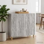 Πλαϊνό γραφείο Γκρι Sonoma 89 x 34,5 x 80 εκ Επεξεργασμένο Ξύλο |895111