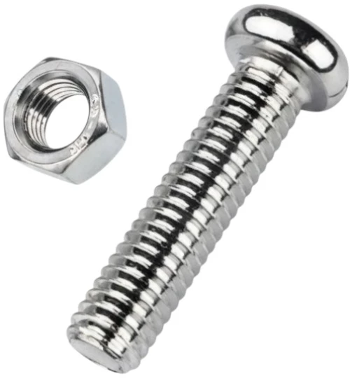 Βίδα σταυρός με παξιμάδι - 5mmx16mm+M5 - Σετ 12 πακέτα των 19 τεμαχίων - 202113 |202113