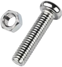 Βίδα σταυρός με παξιμάδι - 5mmx16mm+M5 - Σετ 12 πακέτα των 19 τεμαχίων - 202113 |202113