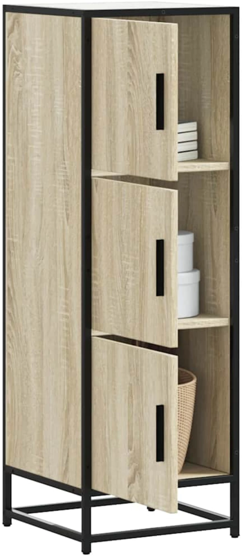 Highboard Δρυς sonoma 35,5x35x106,5 cm Κατασκευασμένο ξύλο |849065