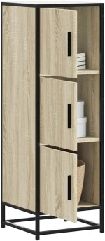 Highboard Δρυς sonoma 35,5x35x106,5 cm Κατασκευασμένο ξύλο |849065