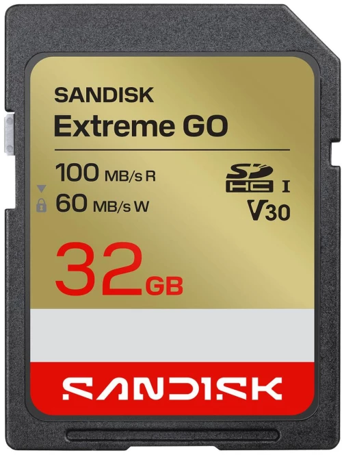 SanDisk Extreme GO 32 GB SDHC UHS-I