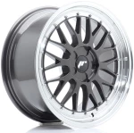 JR Wheels JR23 18x8,5 ET25-48 5H BLANK Hyper Gray w/Machined Lip