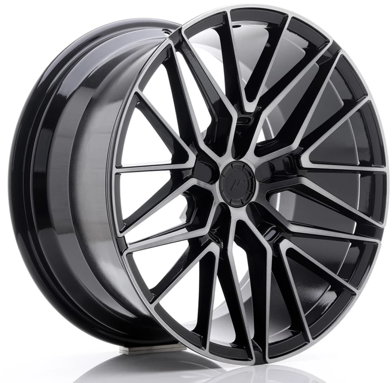 JR Wheels JR38 19x9,5 ET20-45 5H BLANK Black Brushed w/Tinted Face