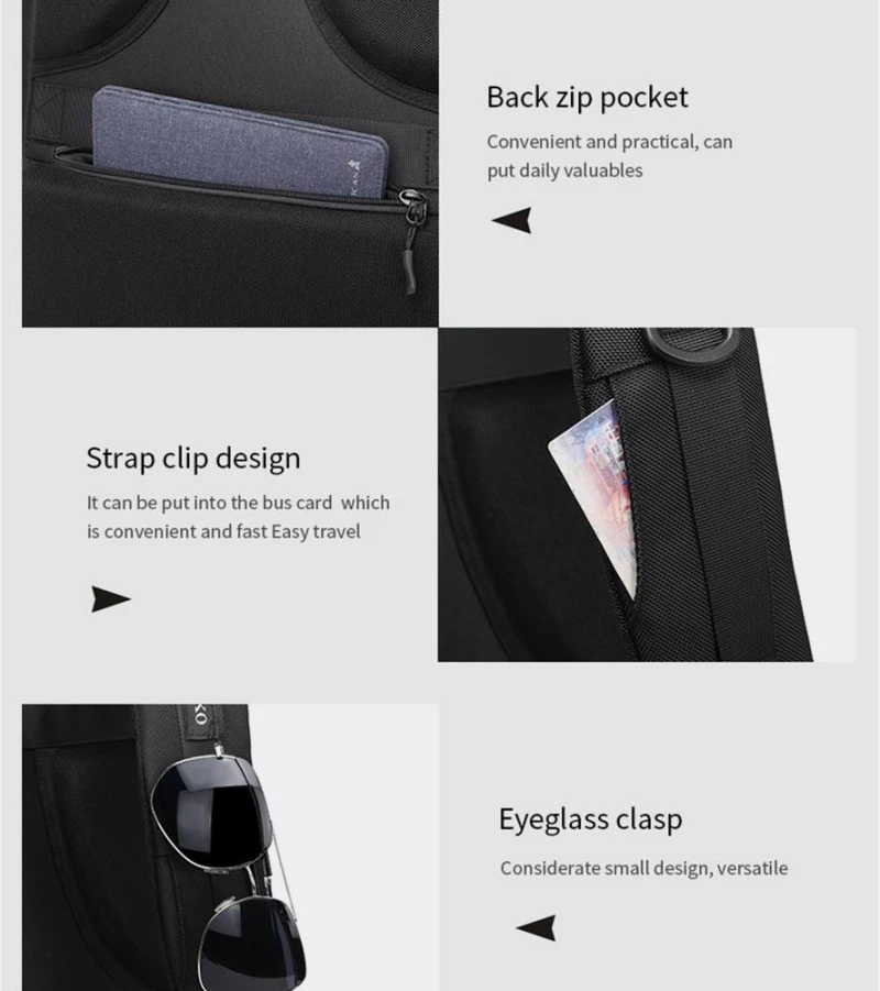 OZUKO BACKPACK - 9590L-BLACK