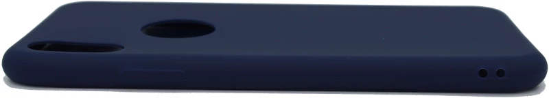 Θήκη σιλικόνης TPU Ultra Slim 0.3mm soft mat για iPhone X/Xs - Σκούρο Μπλε