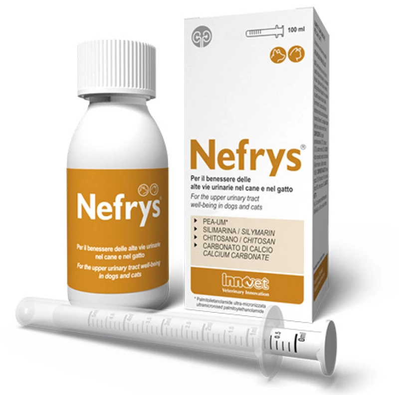 Nefrys Συμπλήρωμα για την Υγεία των Νεφρών σε Σκύλους και Γάτες 100ml