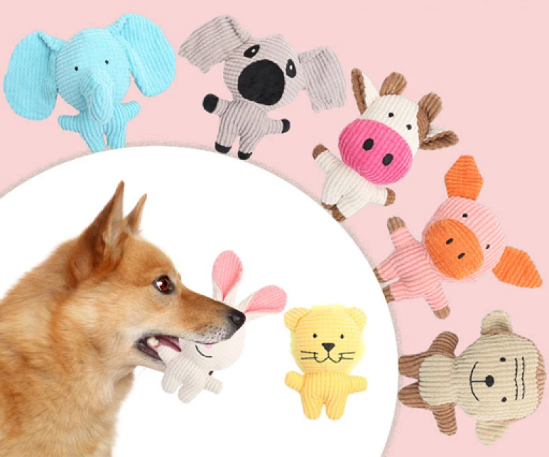 Παιχνίδι Σκύλου Denik Pets Λούτρινο Κουνελάκι 16-27cm