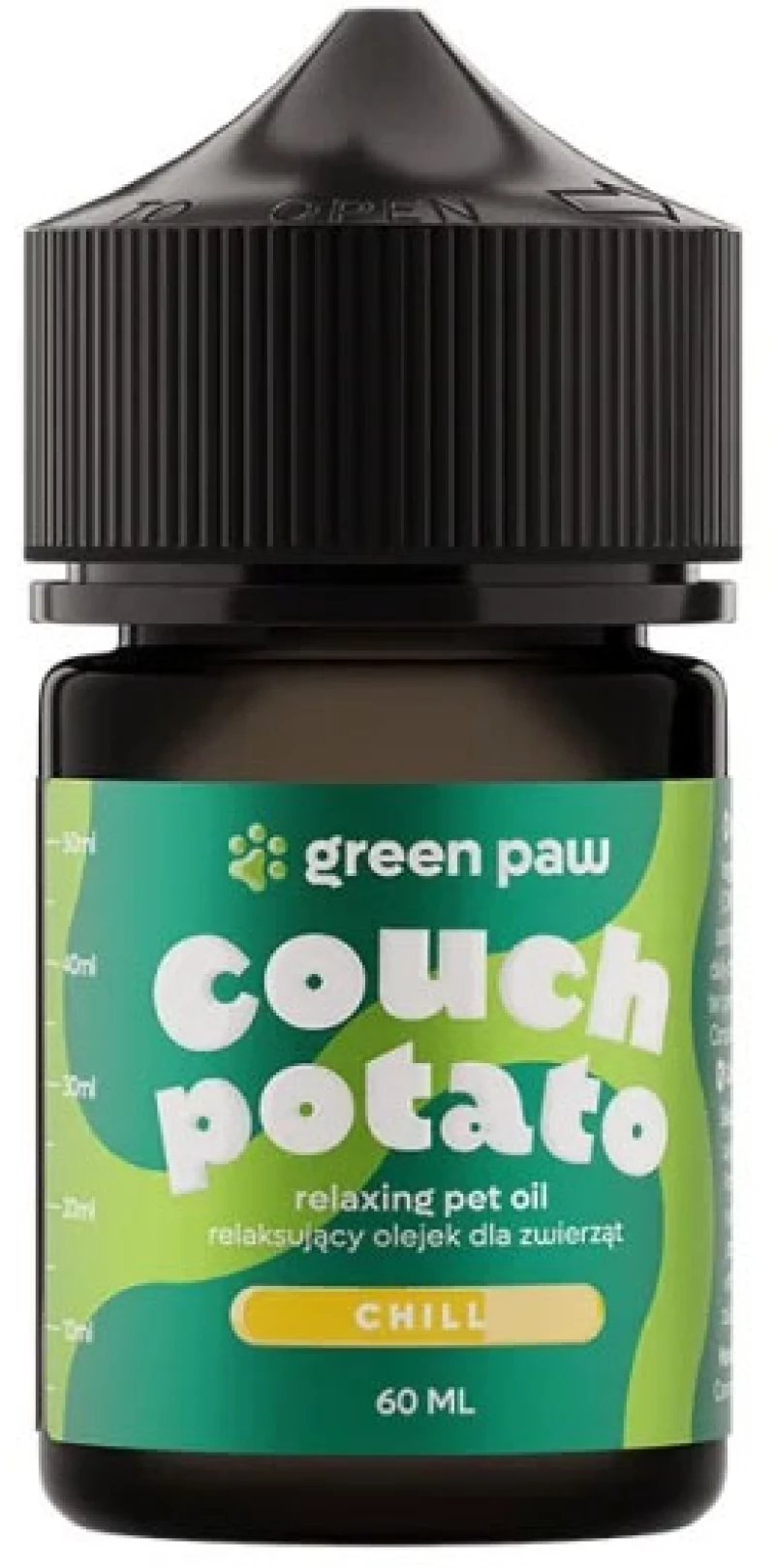 Green Paw Couch Potato Χαλαρωτικό Έλαιο Κατοικίδιων 60ml