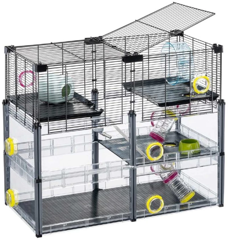 Κλουβί Ferplast Multipla Crystal για Χάμστερ 72,5x37,5x62cm