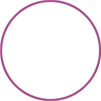 Στεφάνι 70cm Φούξια Amila 98807