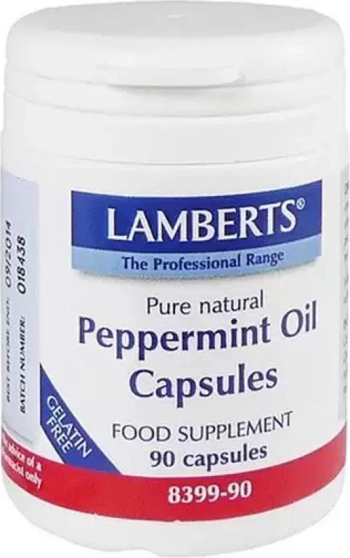 Lamberts Peppermint Oil 100mg 90 κάψουλες
