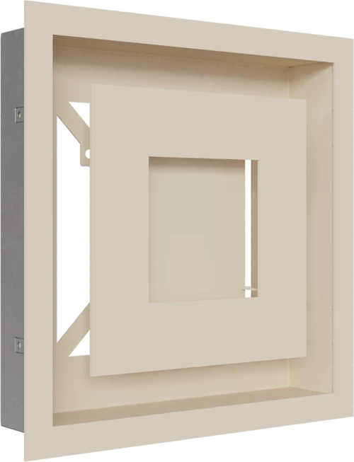 KRATKI ΠΕΡΣΙΔΑ 22K/WIND 22X22CM ΚΡΕΜ