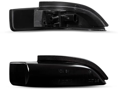 Τρεχούμενα led φλας για καθρέφτες για Toyota Corolla, Yaris, Prius, Rav4, Camry (2011-2017) - φιμέ με τρεχούμενο φλας - σετ 2τμχ.